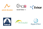 BETに協賛する6社のロゴをまとめた画像